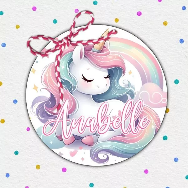 Insigne Martisoare Personalizate Copii, Unicorn