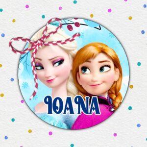 Insigne Martisoare Personalizate Copii, Elsa Ana
