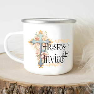 Cana Personalizata Paste, Hristos A Inviat