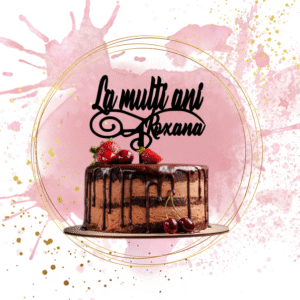 Cake toppers/ Accesorii pentru tort