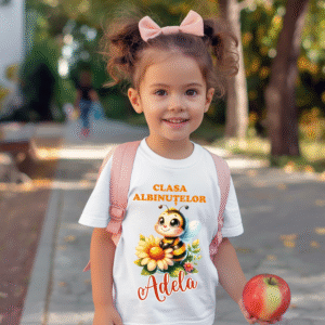 Tricou Personalizat Copii Scoala Grupa Albinutelor