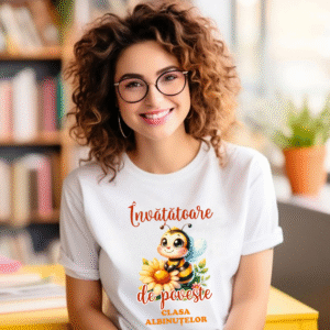 Tricou Personalizat Invatatoare Educatoare Grupa Albinutelor