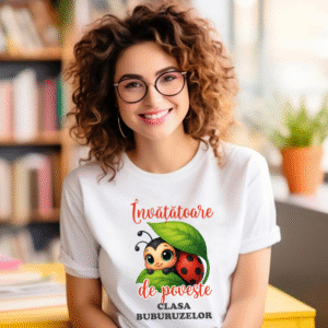 Tricou Personalizat Invatatoare Educatoare Grupa Buburuzelor