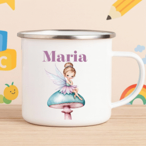 Cana metalica personalizata, Cute Fairy