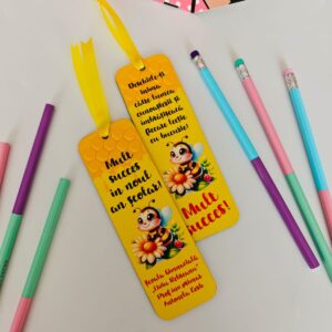 Semn carte lemn personalizat Grupa Albinutelor