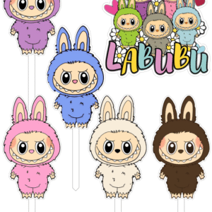 Alternative view of Set figurine tort, La Bubu