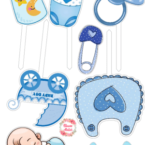 Alternative view of Set figurine tort, Baby Boy