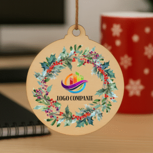 Alternative view of Cadou Craciun Corporate, Set Cana + Suport + Glob Personalizate Logo