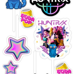 Alternative view of Set figurine tort, KPop Demon Hunters