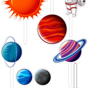 Alternative view of Set figurine tort, Spatiu