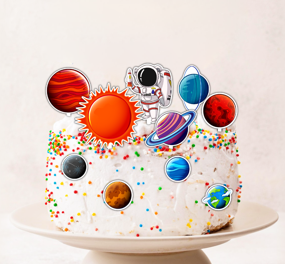 Set figurine tort, Spatiu