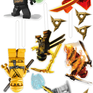 Alternative view of Set figurine tort, Ninjago