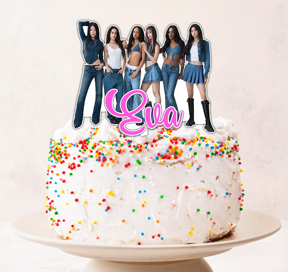 Cake Topper Personalizat KATSEYE