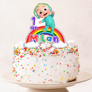 Cake Topper Personalizat Cocomelon M2