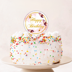 Cake Topper Happy Birthday M2