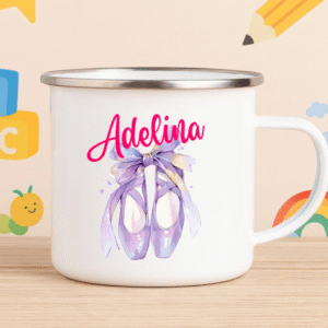 Cana metalica personalizata, Balerina