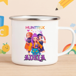 Cana metalica personalizata, Huntrix