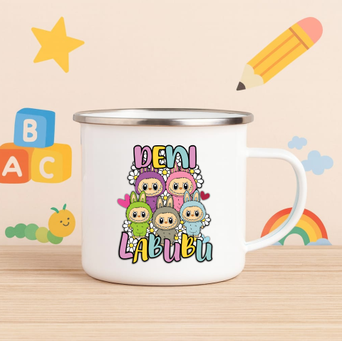 Cana metalica personalizata, La Bubu - imagine 2