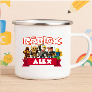 Cana metalica personalizata, Roblox