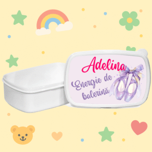 Alternative view of Caserola Personalizata Copii, Lunch-box Balerina
