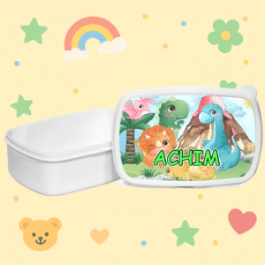 Alternative view of Caserola Personalizata Copii, Lunch-box Cute Dino