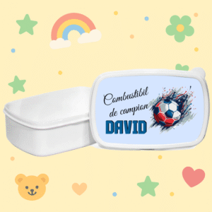 Alternative view of Caserola Personalizata Copii, Lunch-box Fotbal
