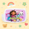 Caserolă personalizată copii – lunch box cu nume și tematică gabby doll house