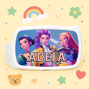 Caserola Personalizata Copii, Lunch-box Huntrix, Kpop Demon Hunters