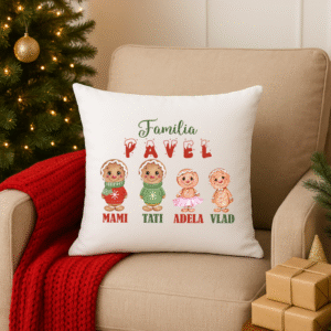 Alternative view of Perna Craciun Personalizata Familie