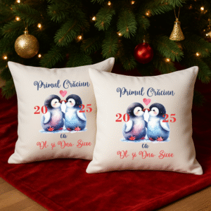 Alternative view of Perna Craciun Personalizata Primul Craciun Dl. Dna.