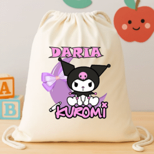 Alternative view of Set Personalizat Copii, Rucsac+Cana metalica+Caserola, Kuromi