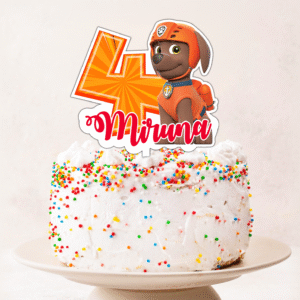 Cake Topper Personalizat Patrula Catelusilor M3