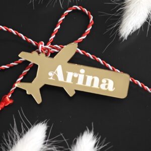 ecuson personalizat stewardese piloti