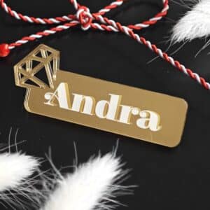 Alternative view of Insigne Martisoare Personalizate Diamant