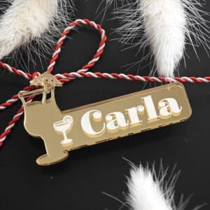 Alternative view of Insigne Martisoare Personalizate Barman Ospatar