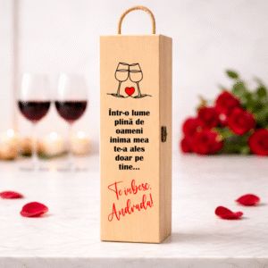 Cutie Vin Personalizata Cupluri