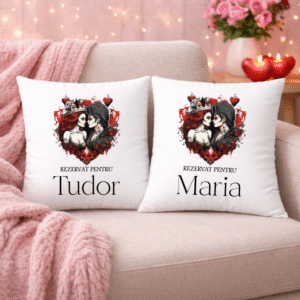 set perne personalizate cuplu rezervat pentru