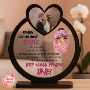 Alternative view of Set Cadou Personalizat Cuplu, Trofeu poza + Cutiuta 10 Motive + Puzzle poza, Valentine's Day & Dragobete