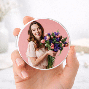 Alternative view of Oglinda Buzunar Personalizata Poza