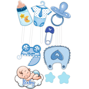 Alternative view of Set figurine tort, Baby Boy