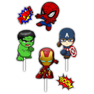 Alternative view of Set figurine tort, Marvel Baby Heroes