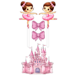 Alternative view of Set figurine tort, Balerina