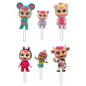 Alternative view of Set figurine tort, Cry Babies