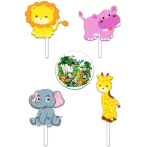 Alternative view of Set figurine tort, Jungle