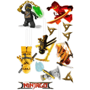 Alternative view of Set figurine tort, Ninjago
