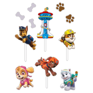 Alternative view of Set figurine tort, Patrula Catelusilor, m2