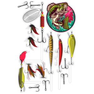 Alternative view of Set figurine tort, Pescar Pescuit