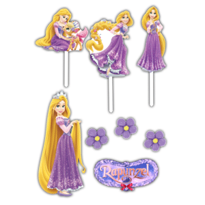 Alternative view of Set figurine tort, Rapunzel M2