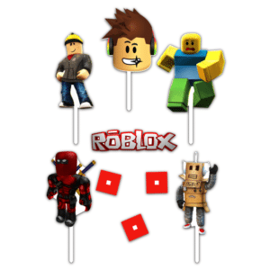Alternative view of Set figurine tort, Roblox
