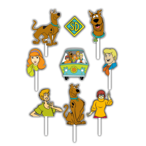 Alternative view of Set figurine tort, Scooby Doo